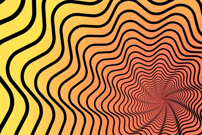 渐变粉黄三色背景eps,ai矢量模版下载