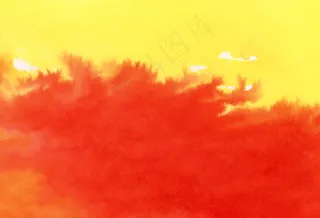 黄色和红色的混合