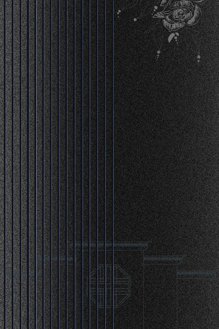 黑色色大气质感中式房地产