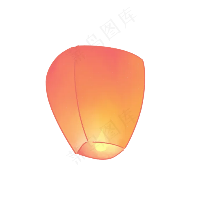 浪漫七夕孔明灯效果(2000X2000(DPI:300))psd模版下载