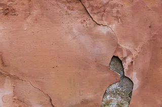 混凝土墙面油漆脱落