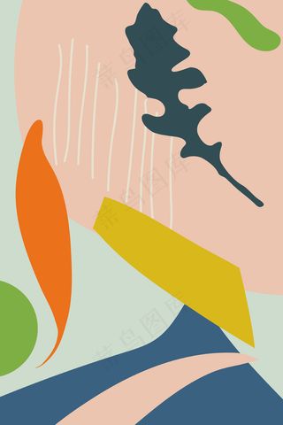 自然抽象背景矢量