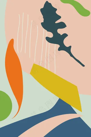 自然抽象背景矢量