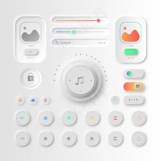 真实感设计用户界面元素