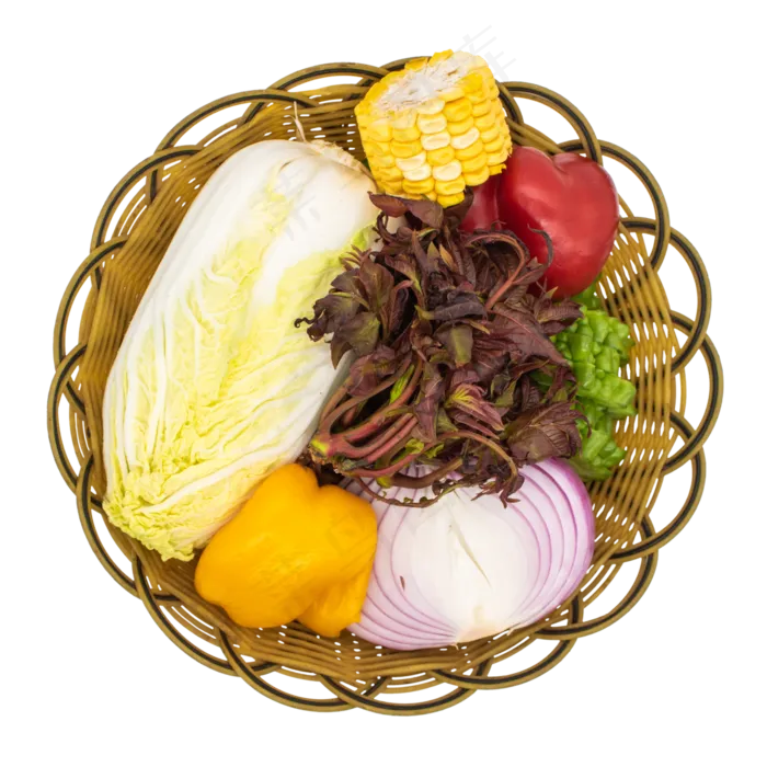 蔬菜白菜青椒(3000*3000px 300 dpi )