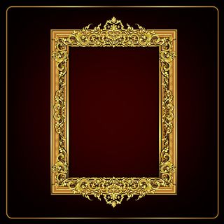 皇家金花框