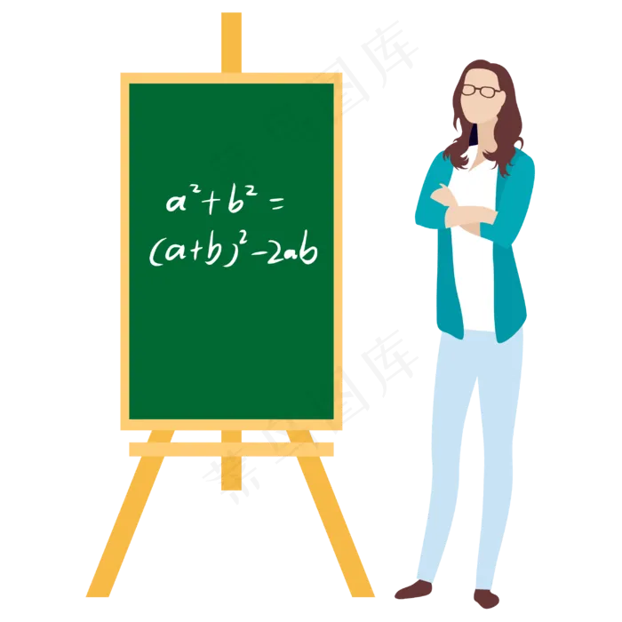 扁平老师感谢师恩(2000X2000(DPI:72))ai矢量模版下载