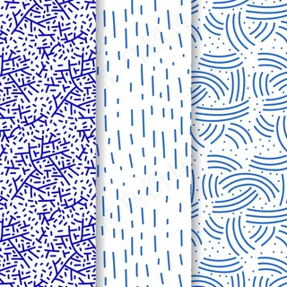 圆形线条图案系列