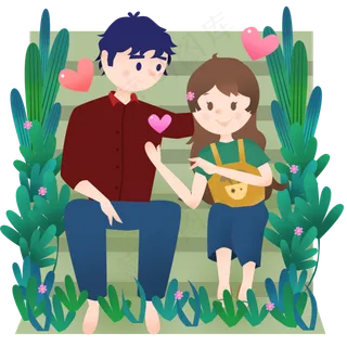 七夕情人节情侣 