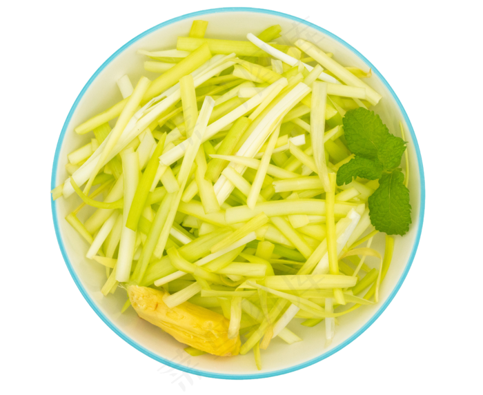 一碗葱丝蔬菜