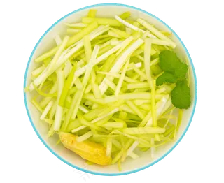 一碗葱丝蔬菜