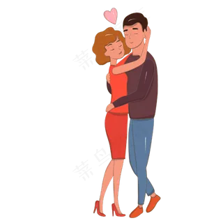 情人节恩爱情侣