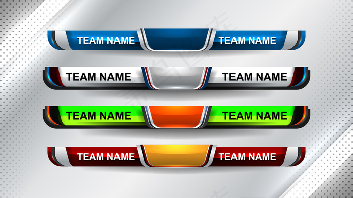 体育记分牌广播和下三分之一