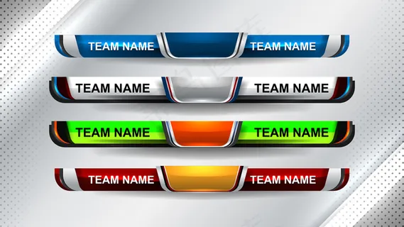 体育记分牌广播和下三分之一