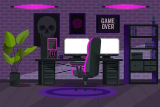 创意卡通游戏室