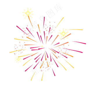 中秋节彩色星星国庆