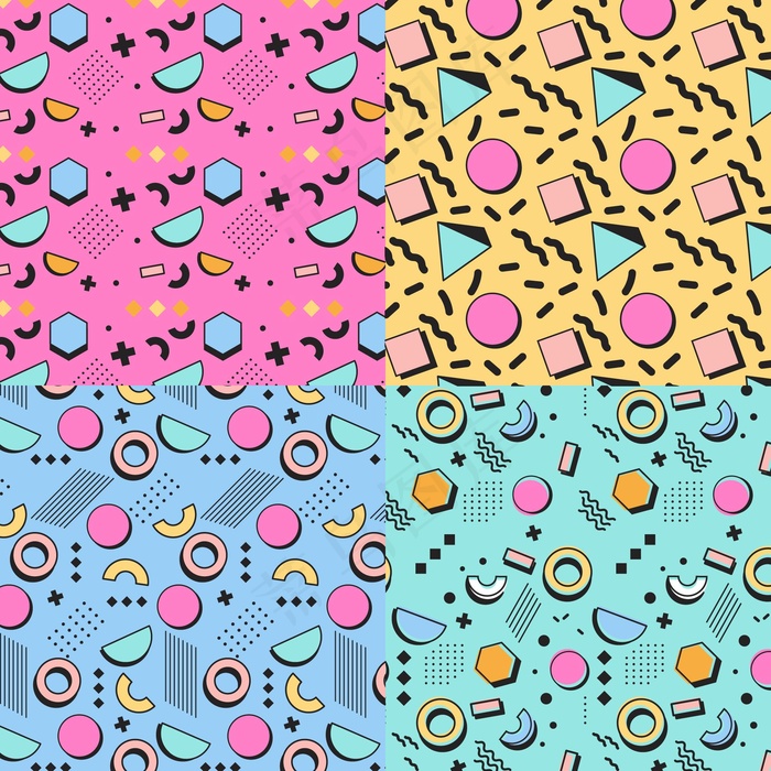 孟菲斯图案系列概念