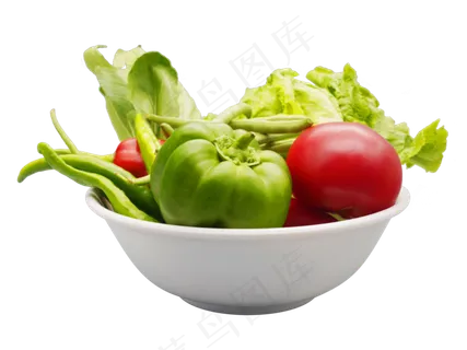 绿色立体青辣椒