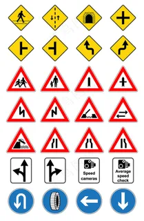 安全施工警示标示