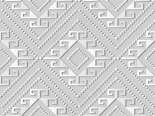 白纸艺术格子菱形螺旋交叉框点线，时尚装饰图案背景为网页横幅banner贺卡