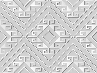 白纸艺术格子菱形螺旋交叉框点线，时尚装饰图案背景为网页横幅banner贺卡