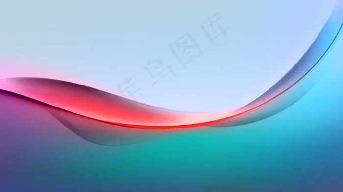 抽象彩色波浪背景eps,ai矢量模版下载