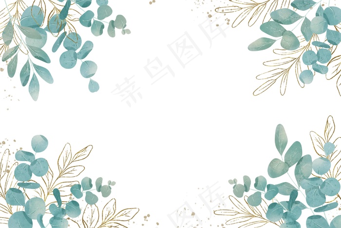 创意水彩画背景