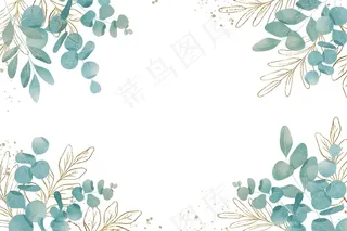 创意水彩画背景