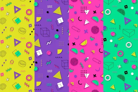 孟菲斯图案系列