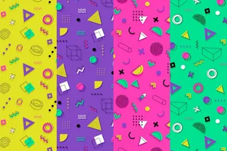 孟菲斯图案系列