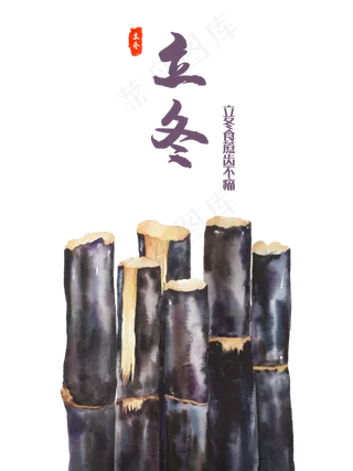 二十四节气甘蔗甜蜜