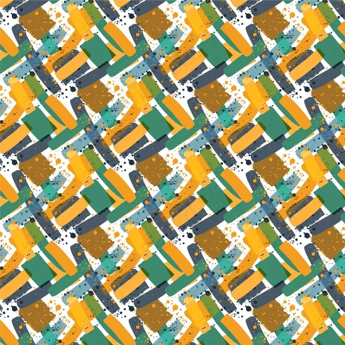抽象笔画图案eps,ai矢量模版下载
