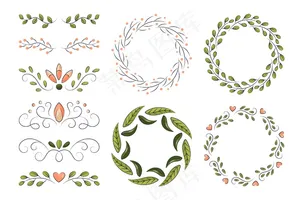 手绘装饰元素集