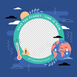 个人资料图片气候变化facebook框架