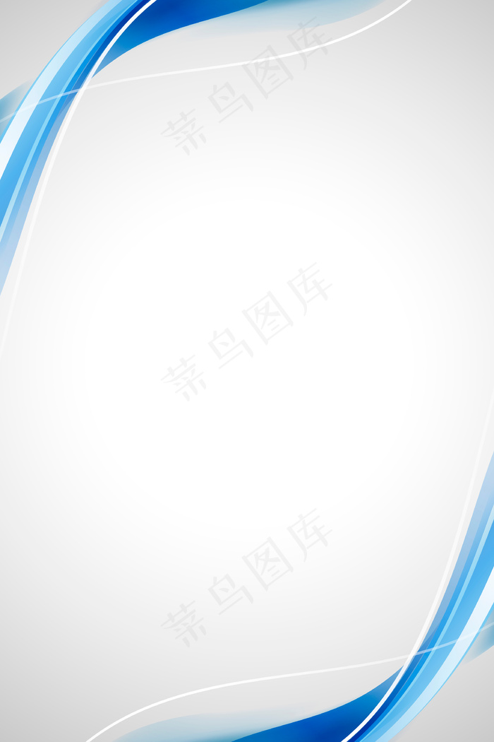蓝色曲线抽象背景eps,ai矢量模版下载