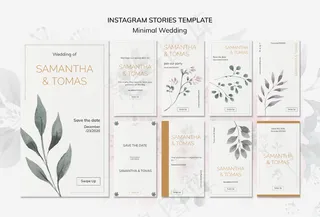 婚礼邀请模板故事