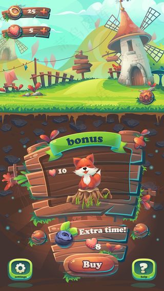 饲料福克斯图形用户界面匹配3购买窗口