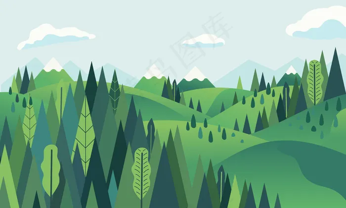 山林山水