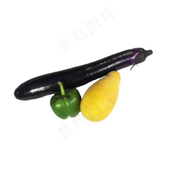 茄子辣椒蔬菜组合