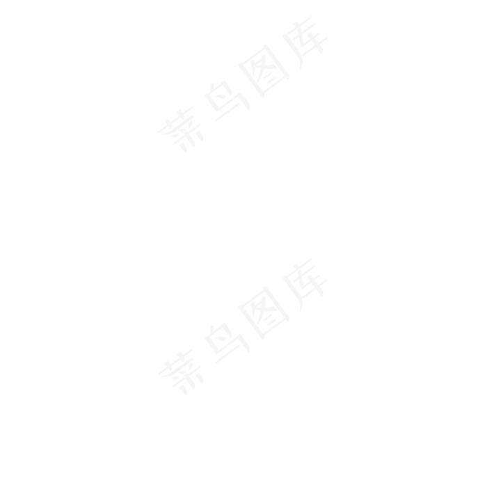 矢量白色传统节气凉风至免抠字体菜鸟图库原创ai矢量模版下载