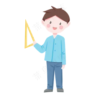 教师节男老师卡通人物