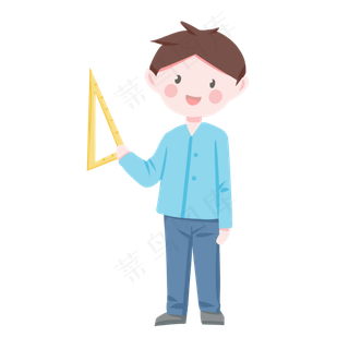 教师节男老师卡通人物