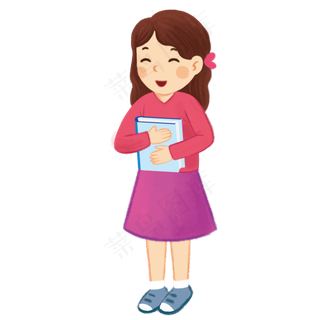 卡通老师教师节