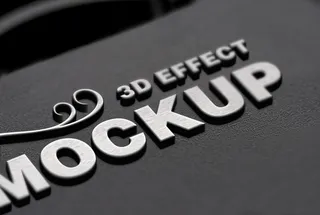 logo样机标志样机智能贴图