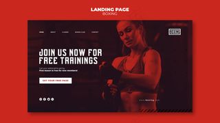 装箱广告登录页模板