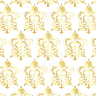 金色花纹底纹