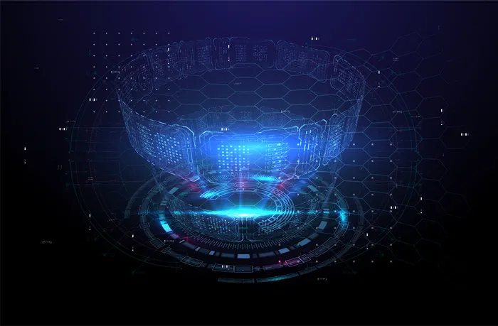 未来现代hud界面屏幕设计eps,ai矢量模版下载