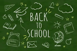 黑板学校背景设计