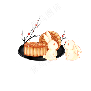 兔子月饼组合