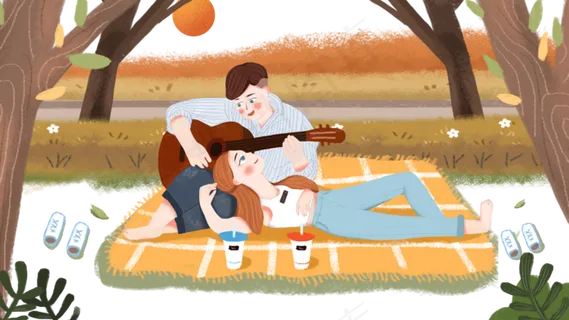 旅游情侣情人节旅行